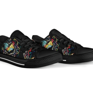 Chicken Chaos Colors Low Top Shoes…