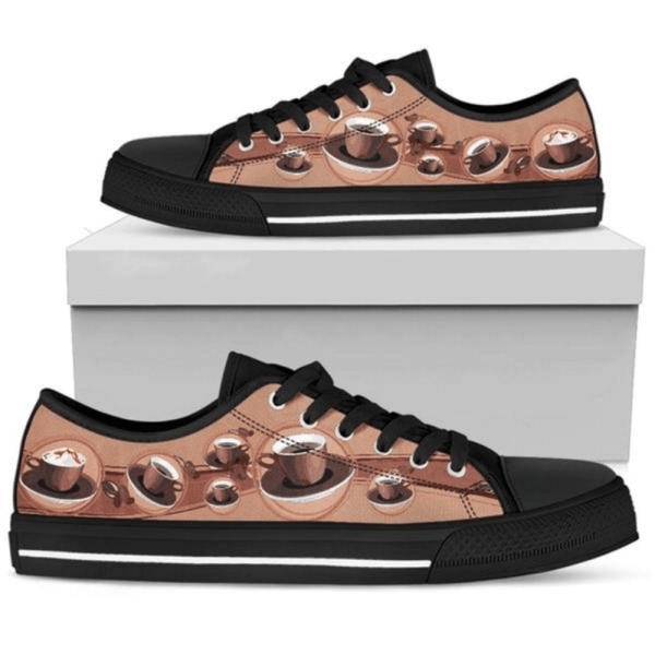 Coffee Lover Low Top Shoes  PN205432S – Comfortable & Trendy Footwear