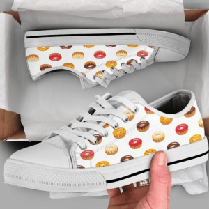 Cute Donuts Low Top Shoes PN206057Sb…