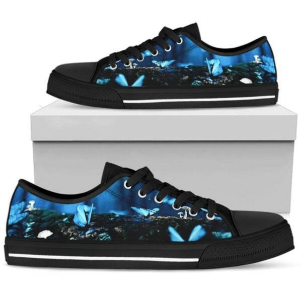 Butterflies Womens Low Top Shoes Sneaker PN205288Sb – Trendy Footwear
