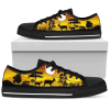 Deer Hunting Watercolor Low Top Shoes  PN206180Sb – Comfortable Footwear