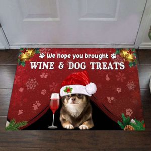 Chihuahua We Hope You Brought Wine…