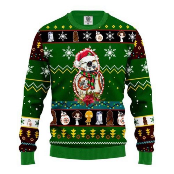 Star Wars For Unisex Ugly Christmas Sweater, Gift For Christmas, Unisex Crewneck Sweater