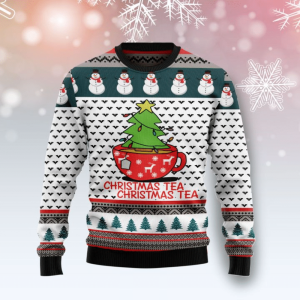 Christmas Tea For Unisex Ugly Christmas…