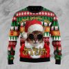 What Greater Gift Than The Love Of A Cat Ugly Christmas Sweater For Pet Lovers