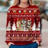 Finnish Lapphund  Ugly Christmas Sweater, Gift For Christmas, Unisex Crewneck Sweater