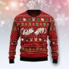 Cat Light Ugly Christmas Sweater,  Gift For Christmas, Unisex Crewneck Sweater