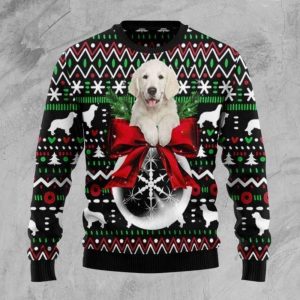 Golden Retriever Dog Xmas Ball Ugly…