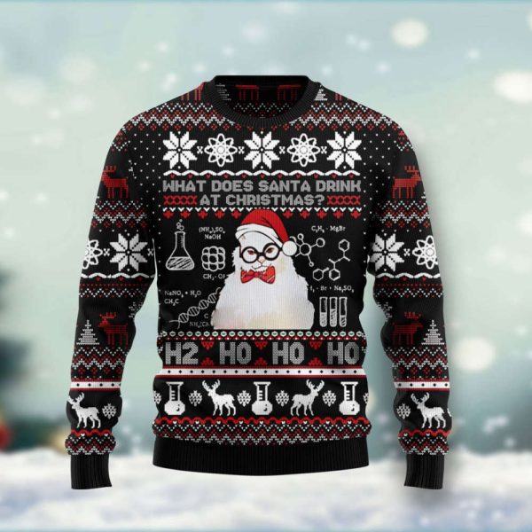 What Does Santa Drink At Christmas Ugly Christmas Sweater, Best Gift For Christmas 2023