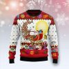 Reindeer And Santa Claus Ugly Christmas Sweater For Men & Women