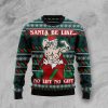 Santa No Lift No Gift Ugly Christmas Sweater, Best Gift For Christmas 2023