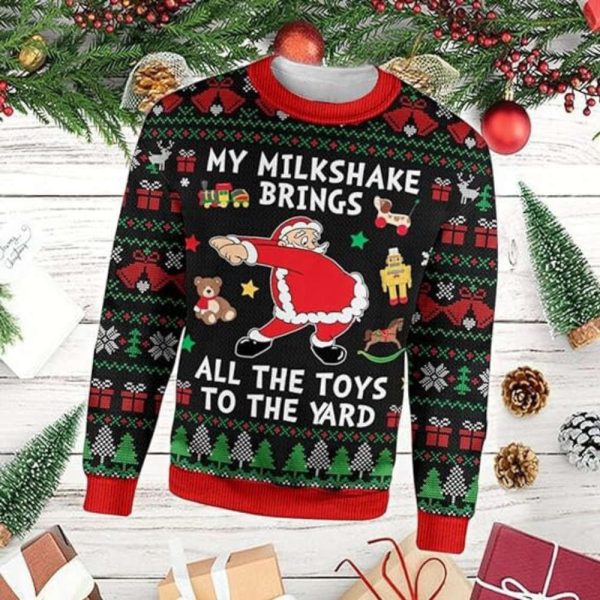 Funny Santa Dancing Christmas Ugly Sweater, Gift For Christmas Lover