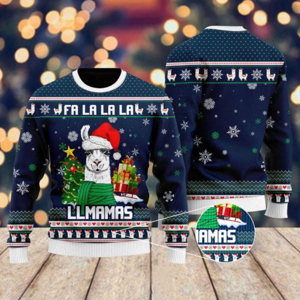 Llama Christmas Ugly Christmas, Ugly Holiday Sweatshirt, Gift For Family