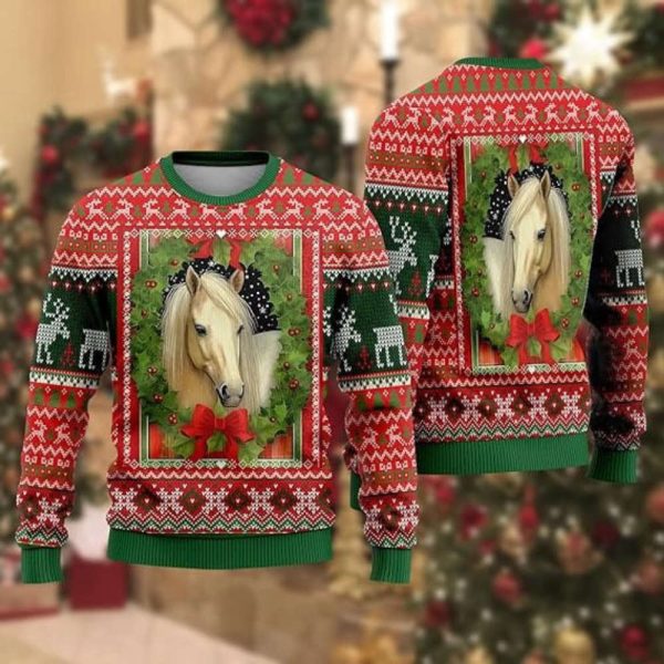 Horse Lovers Men’s Ugly Christmas, Ugly Christmas Sweater, For Christmas Gifts