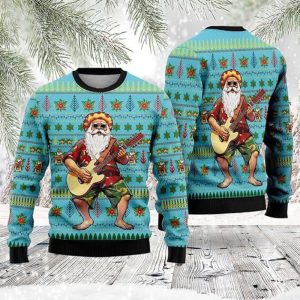 Santa Claus Christmas Sweaters, Funny Ugly…