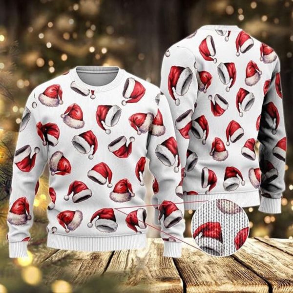 Santa Claus Sweaters for Women, Ugly Christmas Sweater For Men And Women