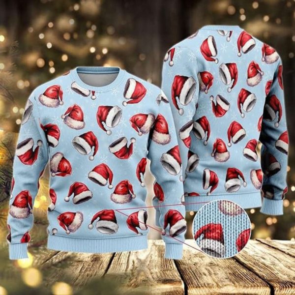 Santa Claus Sweaters for Women, Ugly Christmas Sweater For Men And Women