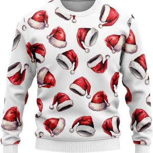 Santa Claus Sweaters for Women, Ugly…