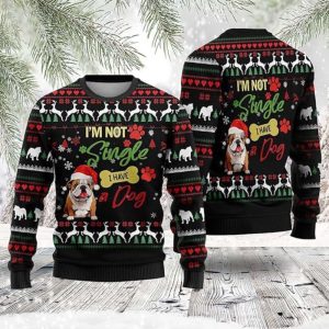 Funny Dog Christmas Sweaters, Bulldog Ugly…