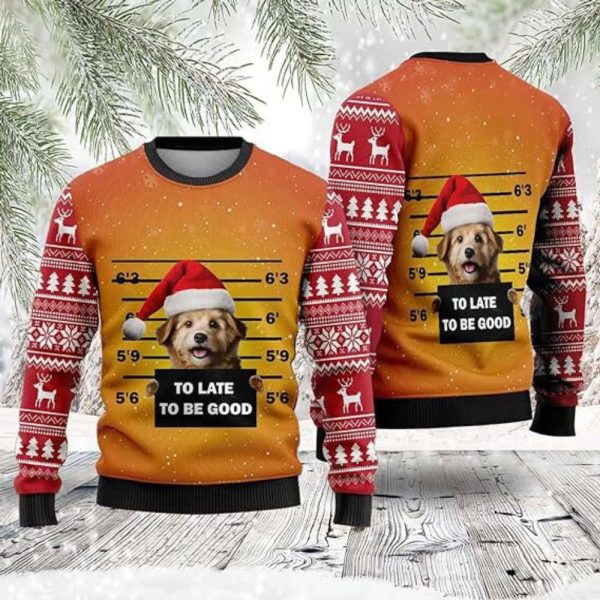 Funny Dog Christmas Sweaters, Bulldog Ugly Christmas Sweater For Family