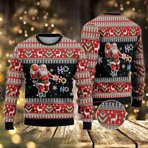 Xmas Santa Sport Sweaters, Ugly Christmas…