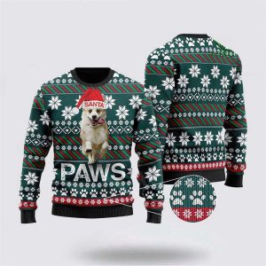 Cardigan Welsh Corgi Santa Printed Christmas…