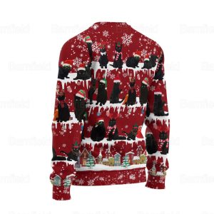 Christmas Gifts, Black Cat Ugly Sweater,…