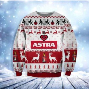 Astra Beer Ugly Christmas Sweater, Best…