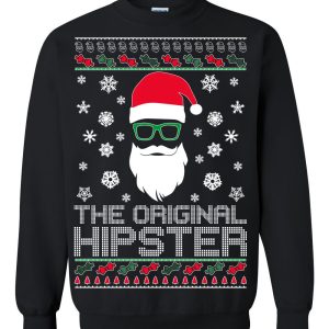 Ugly Christmas Sweater Santa The Original…