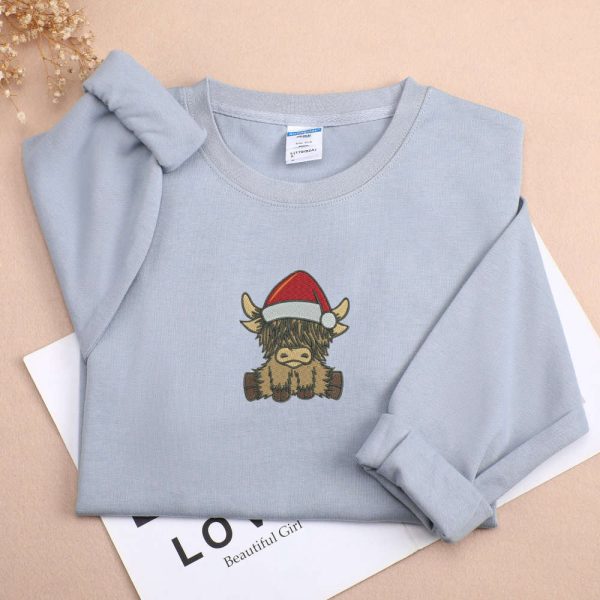 Custom Christmas Embroidered Sweatshirt, Christmas Altair, For Men Women