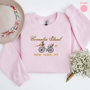 Embroidered Cornelia Street Sweatshirt, New York…