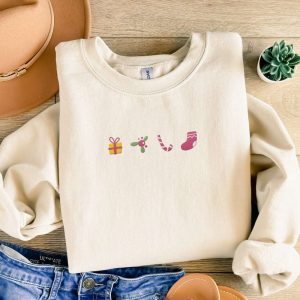 Christmas Gifts Embroidered Sweatshirt, Christmas Presents…