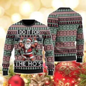 Santa Ugly Christmas Sweater, St. Nick…