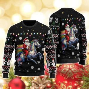 Santa Ugly Christmas Sweater For Women,…