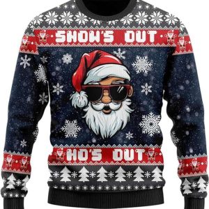 Santa Claus Ugly Christmas Sweater, Santa…