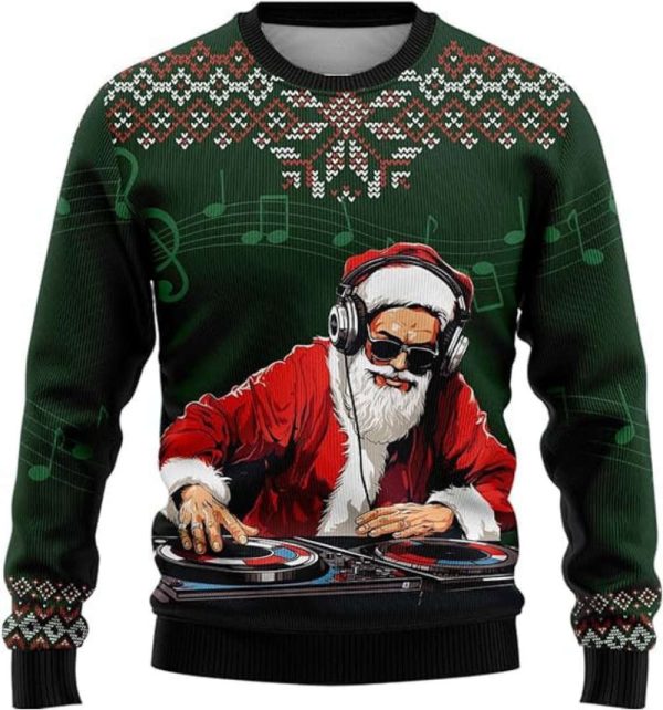 Santa Claus Christmas Sweaters    Ugly Christmas Sweater Men For Christmas