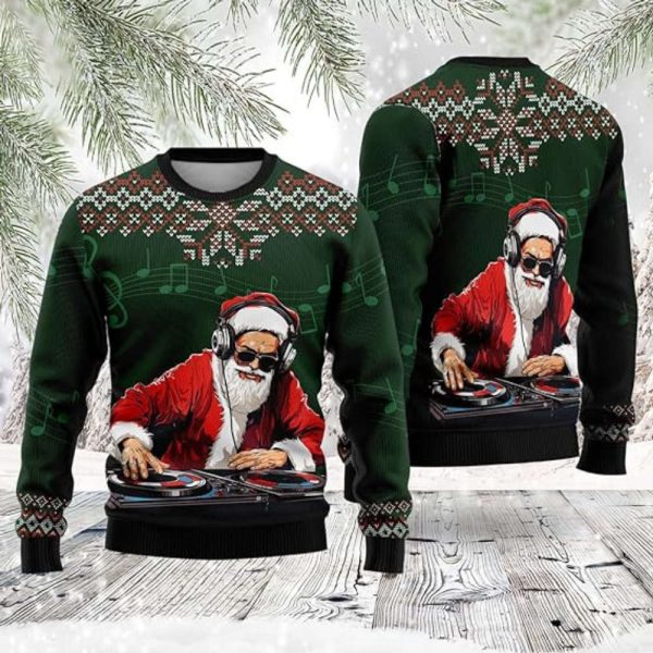 Santa Claus Christmas Sweaters    Ugly Christmas Sweater Men For Christmas