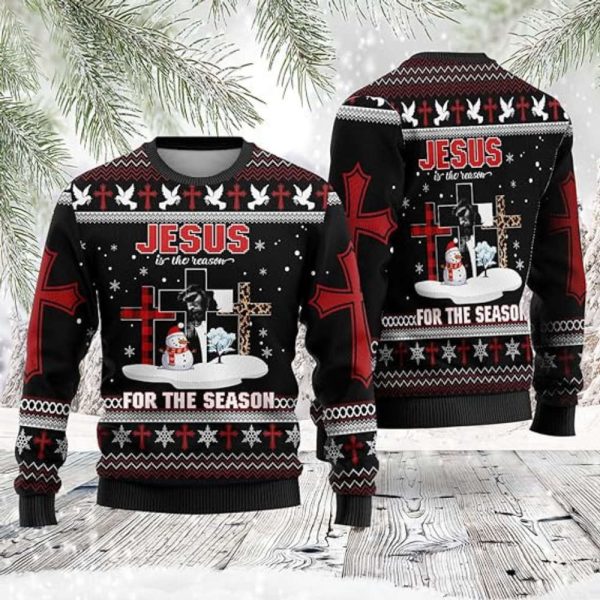 God Christmas Sweaters, Birthday Ugly Christmas Sweater Gift For Family