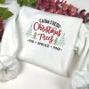 Farm Fresh Christmas Tree Embroidery Sweatshirt, Best Gift For Christmas