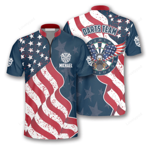 3d all over print eagle waving flag custom darts jerseys for men flag american dart shirt 2.png