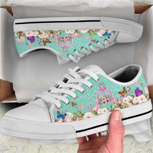 Beautiful Couple Peacock Love Flower Watercolor Low Top Shoes Low Top Shoes Mens Women 1 ghflac.jpg