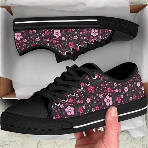 Cherry Blossom Low Top Shoes – Low Top Shoes Mens, Women