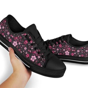 Cherry Blossom Low Top Shoes Low Top Shoes Mens Women 2 qppkig.jpg