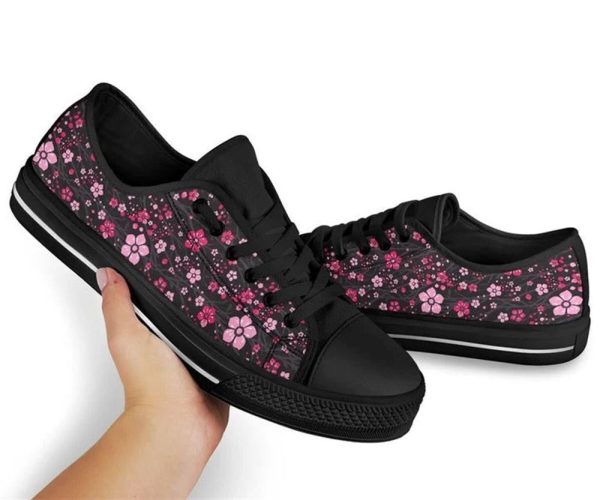 Cherry Blossom Low Top Shoes – Low Top Shoes Mens, Women