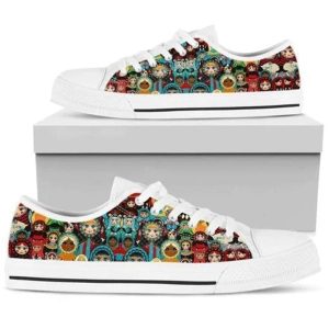 Dolls With Peace Low Top Shoes Low Top Shoes Mens Women 1 uqidhp.jpg