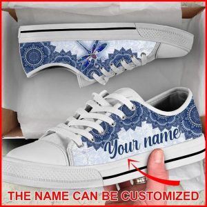 Dragonfly Mandala Luxury Personalized Canvas Low Top Shoes Low Top Shoes Mens Women 2 rohpuj.jpg