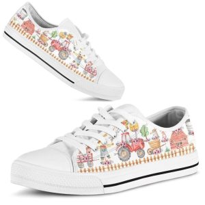 Farm Hobby Flower Watercolor Low Top Shoes Low Top Shoes Mens Women 2 vy61mz.jpg
