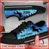 Horse Galaxy Blue Night Personalized Canvas Low Top Shoes – Low Top Shoes Mens, Women