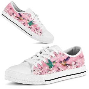 Hummingbird Cherry Blossom Low Top Shoes Low Top Shoes Mens Women 2 aclug7.jpg