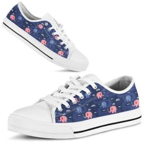 Peace And Love Elephant Low Top Shoes Low Top Shoes Mens Women 2 jfz8dq.jpg